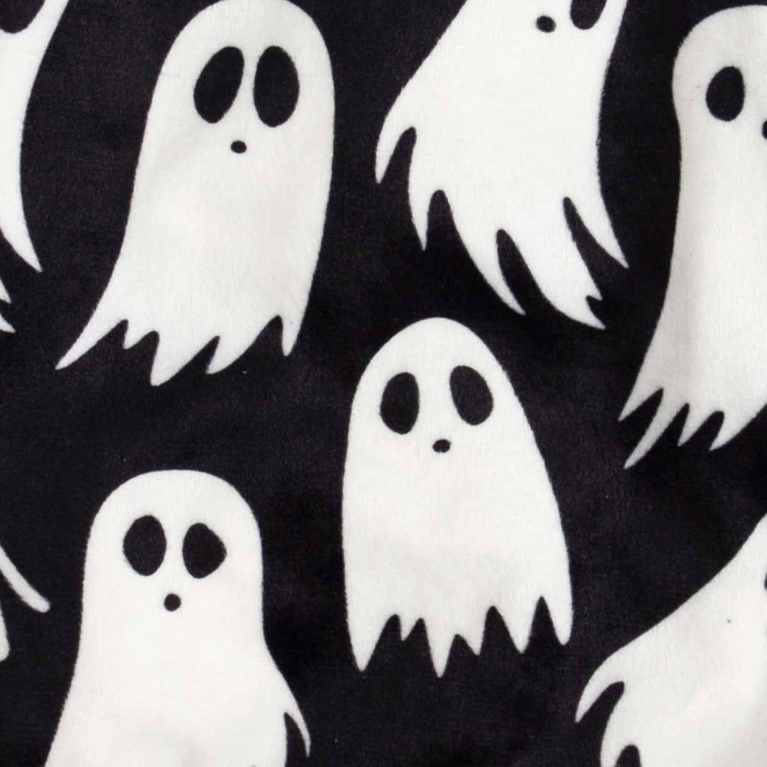 Funny Halloween Dog Onesie with Cute Ghost Prints - Fitwarm Dog Clothes