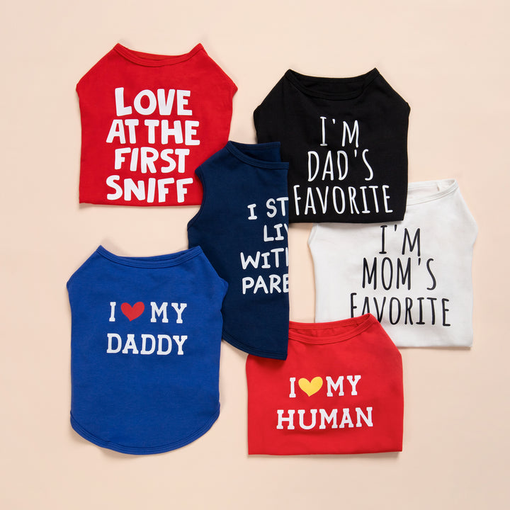 Family Themed Dog Tank Top - Fitwarm Dog Shirt