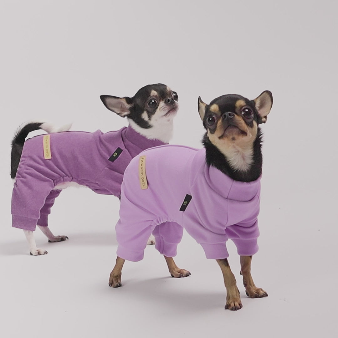 Lightweight Velvet Dog Pajamas - Fitwarm Dog Onesie