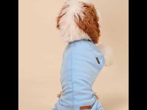 Cozy Velvet Pajamas for Dogs - Fitwarm Dog Onesie