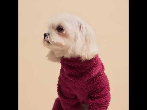 Fuzzy Velvet Dog Pajamas - Fitwarm Dog Onesie