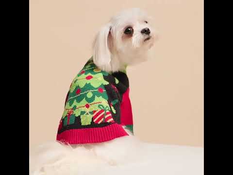 Christmas Dog Sweater - Fitwarm Christmas Outfit