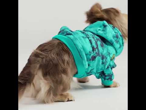 Classic Tie Dye Dog Hoodie - Fitwarm Dog Clothes