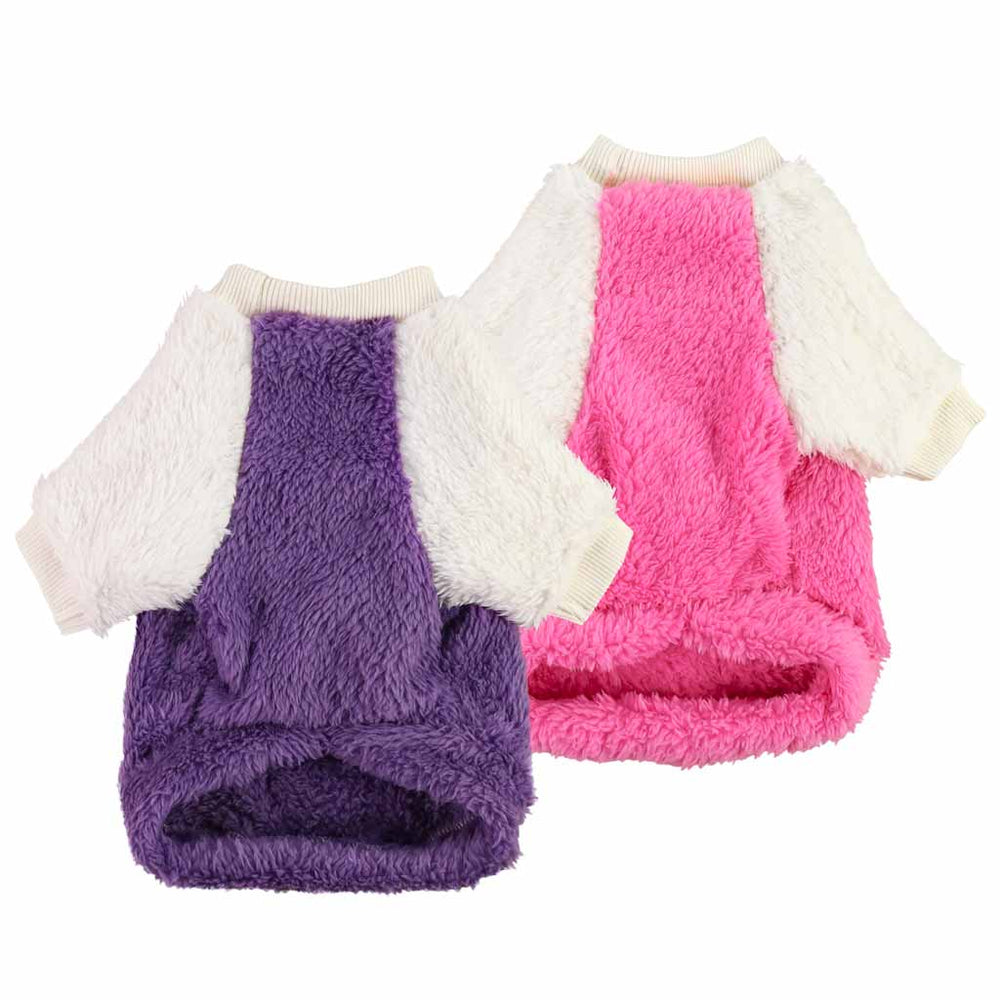 2 Pack Fleece dog clothes