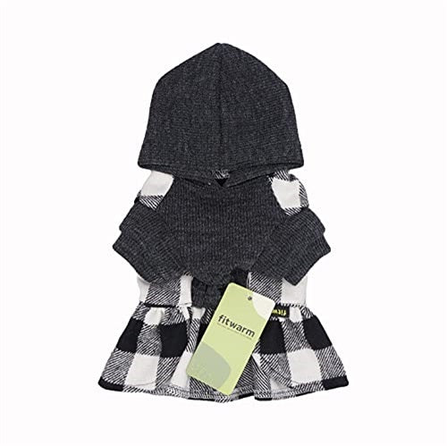 Buffalo Plaid Hooded dog cloths