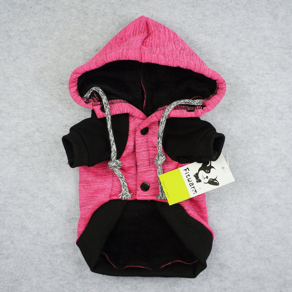 Pink pet clothes