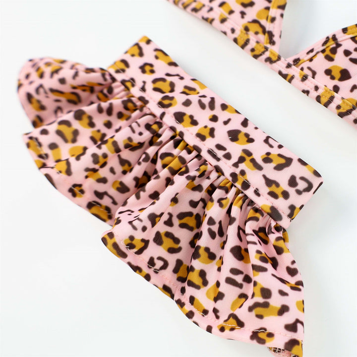 Summer Leopard Dog Bathing Suit  - Fitwarm Dog Clothes