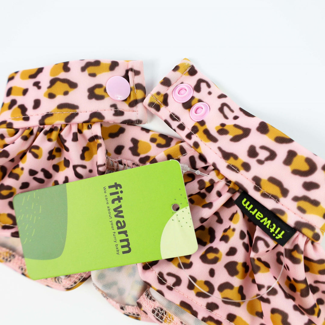 Leopard Summer Dog Bikini - Fitwarm Dog Clothes