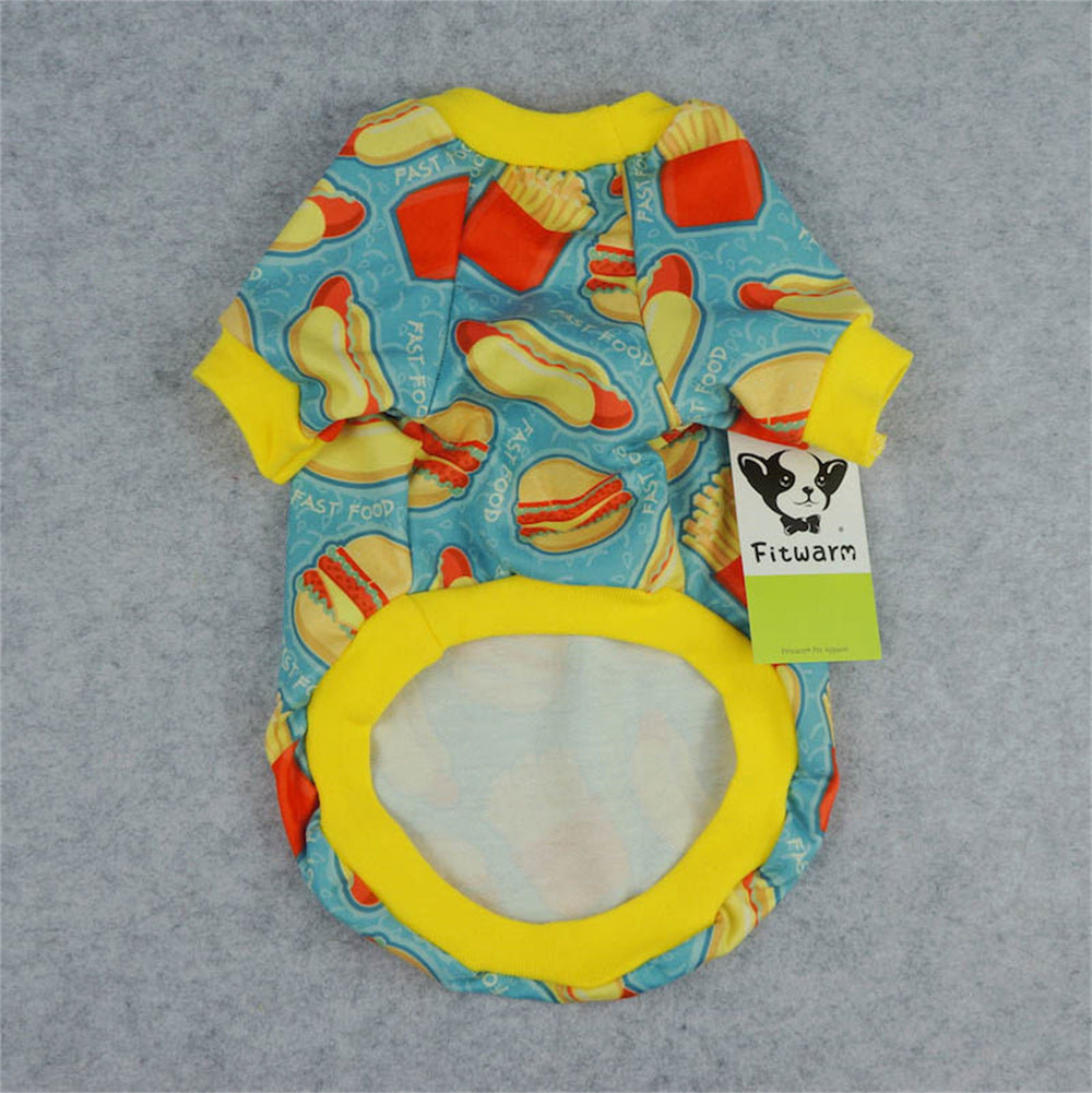 Hamburger dog t shirt